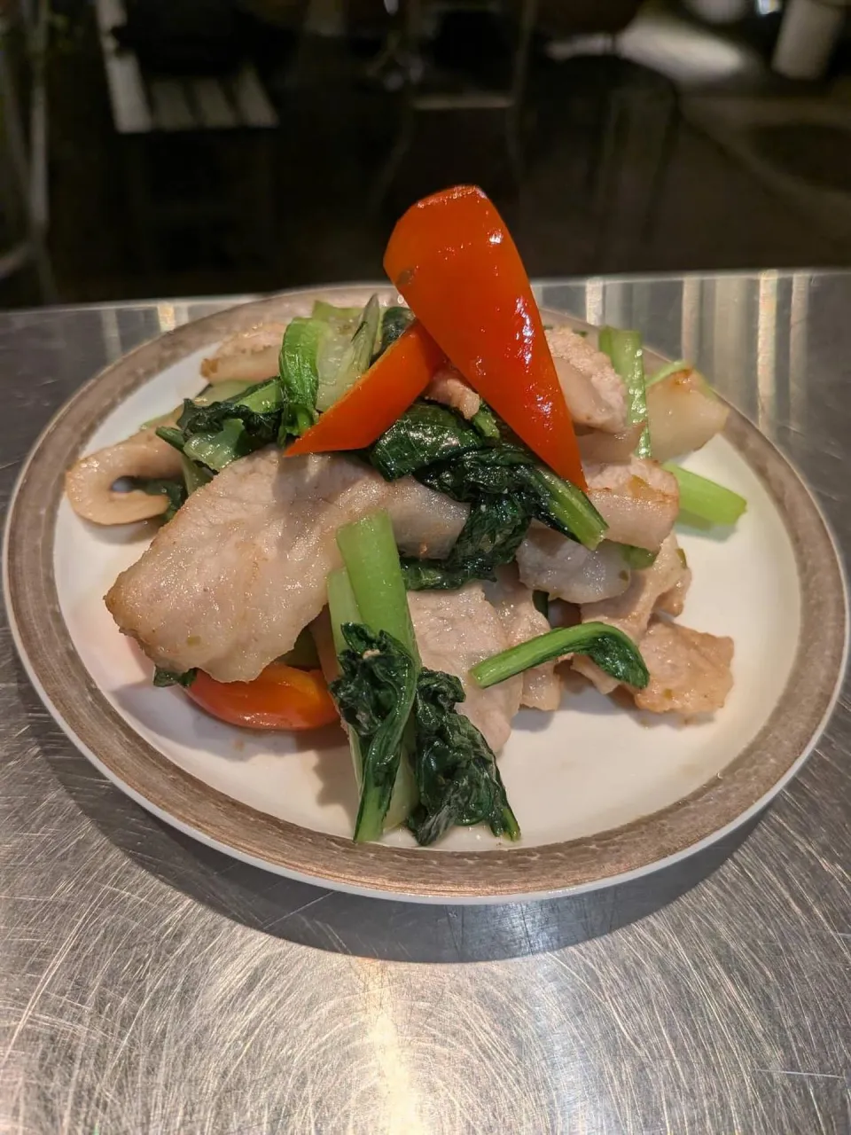 トントロ中華炒め